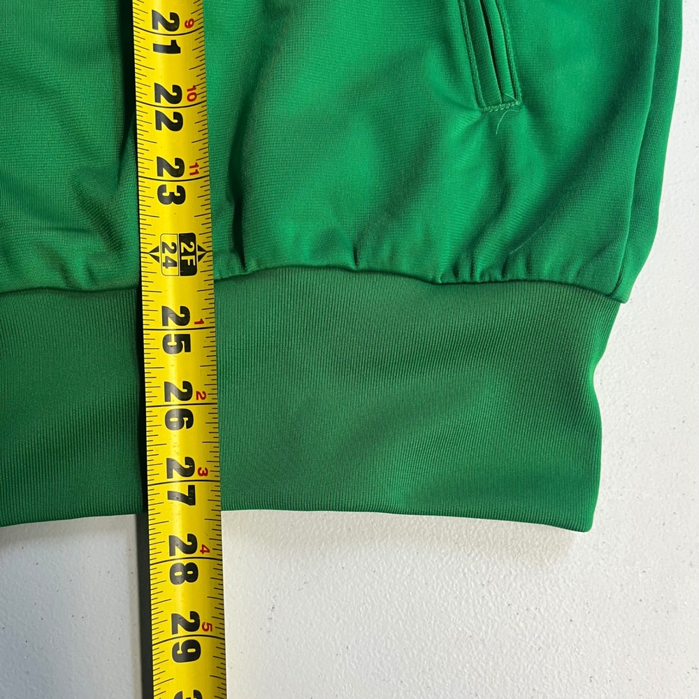 Adidas Firebird TT Track Jacket Mens Green White Stripes Sporty M JD0183 NWT - Picture 4 of 9